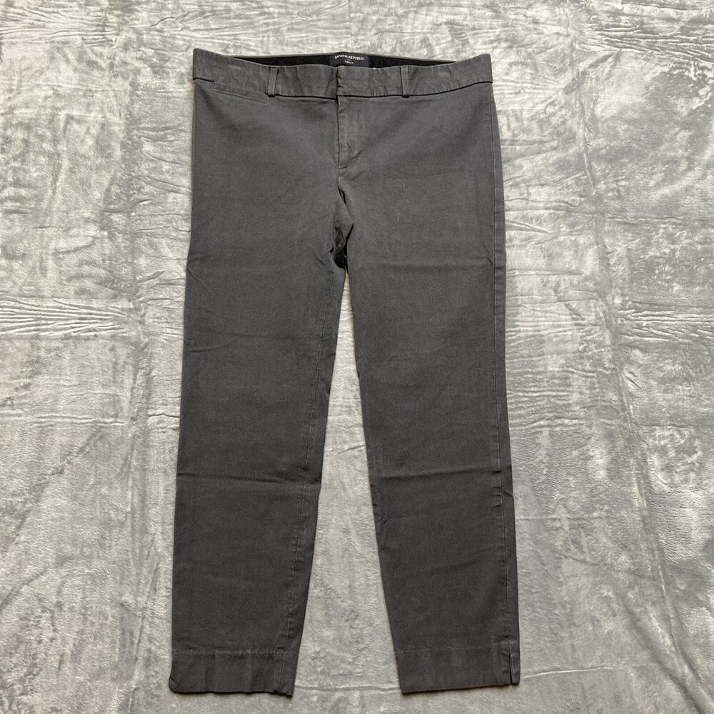 Banana Republic Chino Pants Women’s Size 12 Gray
